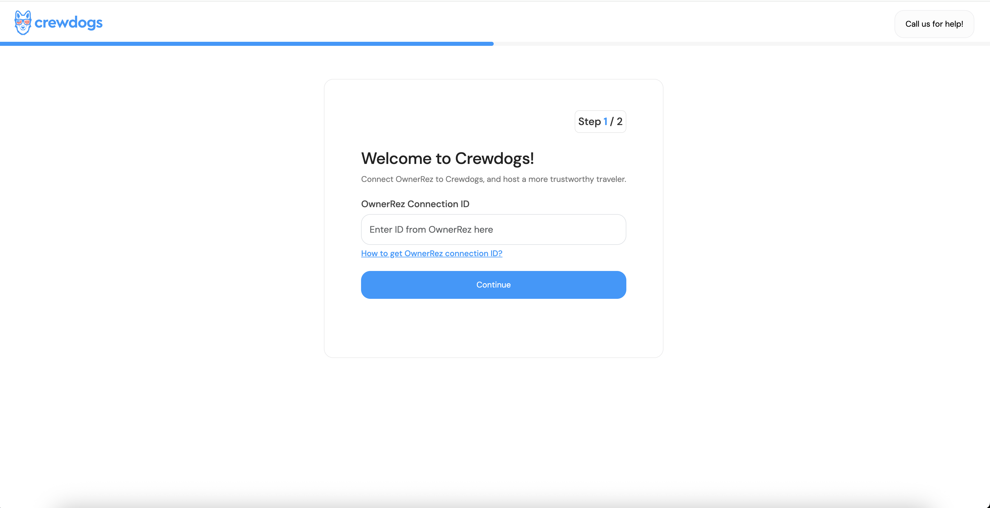 OwnerRez Connection ID