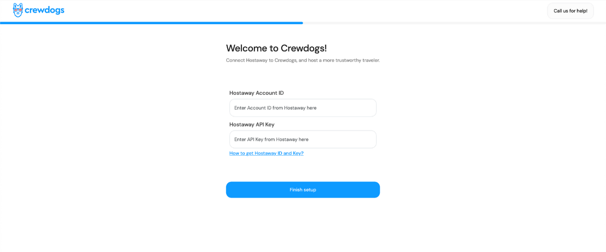 Hostaway input ID